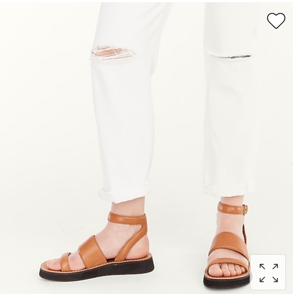 NEW J. Crew Slouchy Boyfriend Jeans White Preppy Denim Classic Comfy Spring - Picture 2 of 8